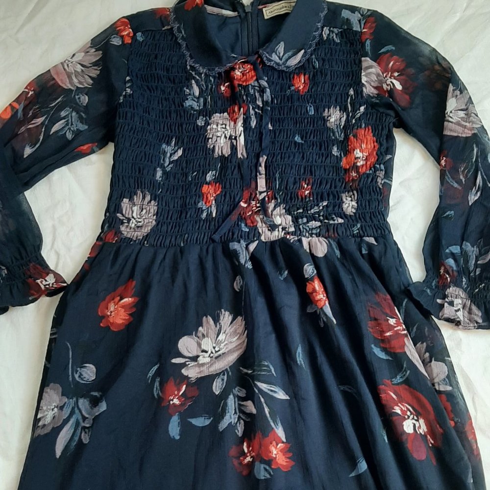 Abercrombie & Fitch chiffon floral dress
